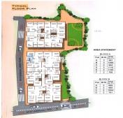 Floor Plan of Tirath Enclave